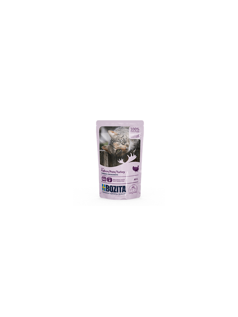BOZITA Kawałki w sosie z indykiem (saszetka) 85g