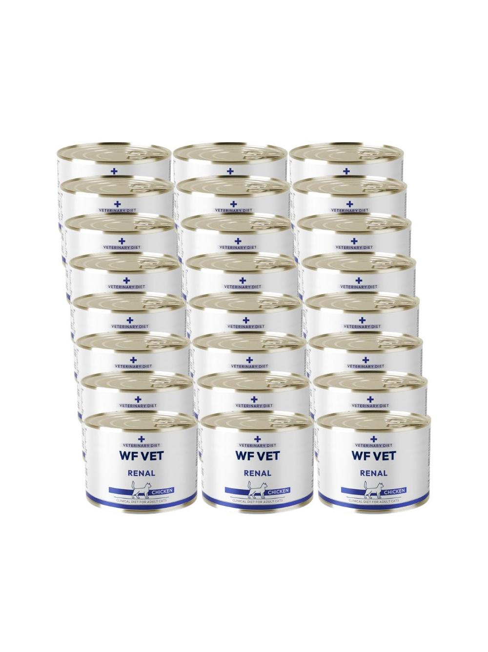 WF VET Renal cat chicken 24x200g