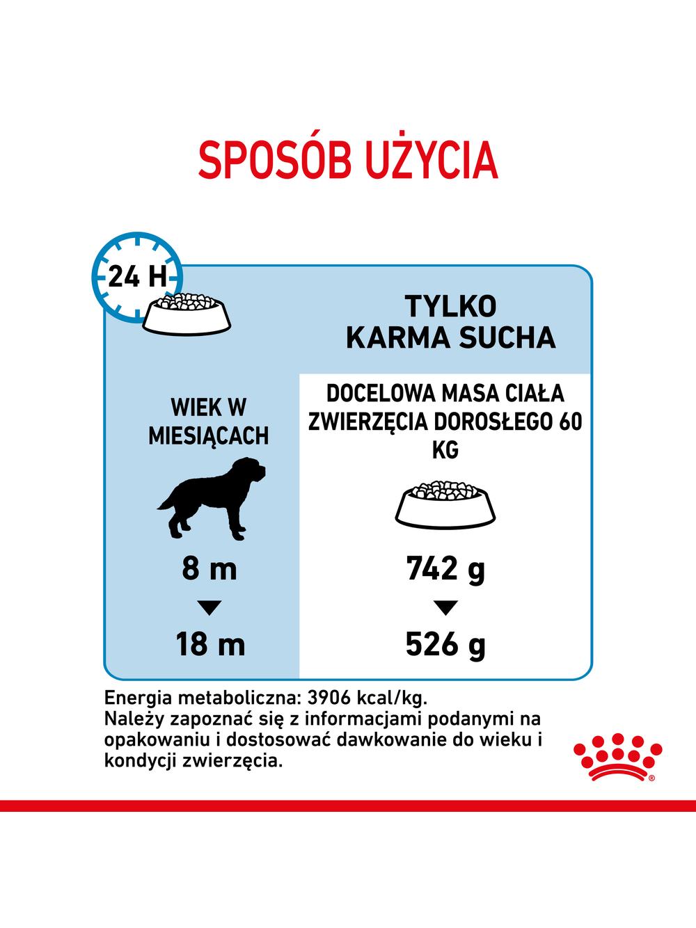 ROYAL CANIN Giant Junior 15kg karma sucha dla szczeniąt  od 8 do 18/24 miesiąca życia, ras olbrzymich