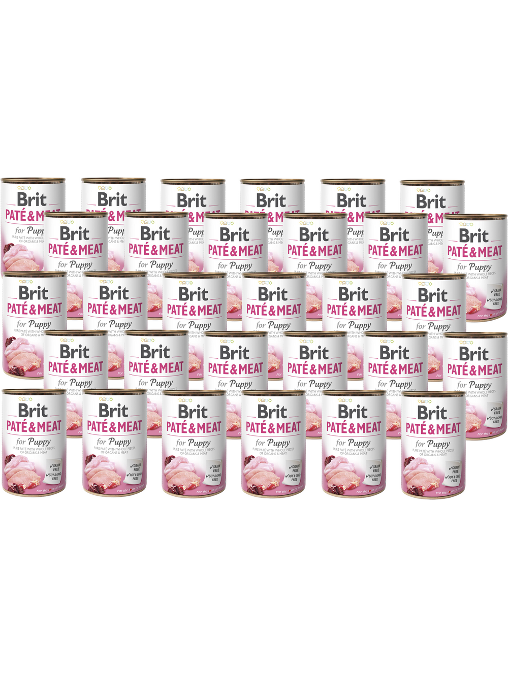 BRIT PATE & MEAT PUPPY 30x400g