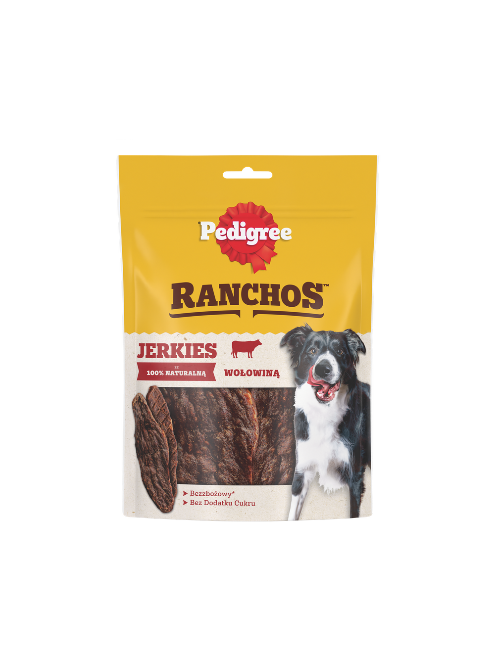 PEDIGREE Ranchos bezzbożowe przysmaki dla psa z wołowiną 7x70g
