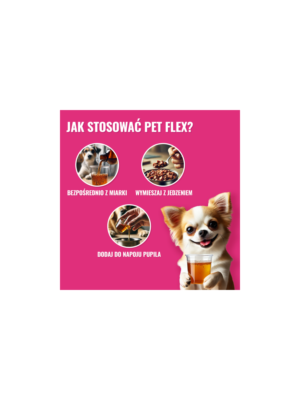 PET FLEX – Preparat na stawy i mobilność dla zwierząt 500ml