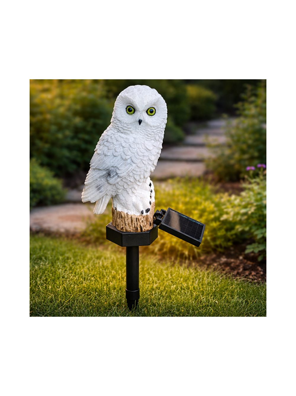 Sowa- lampa ozdobna LED