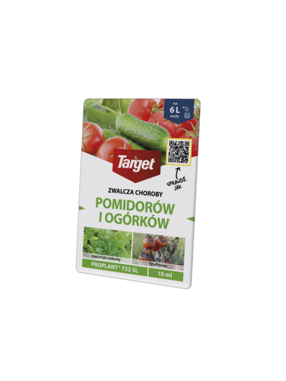 Proplant 722SL - zwalcza choroby pomidorów i ogórków- 10 ml