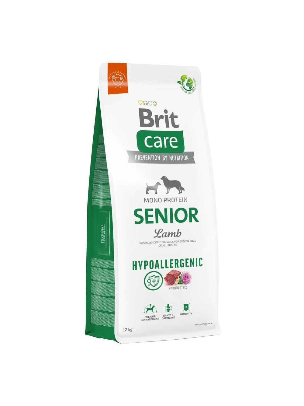 BRIT CARE Hypoallergenic Senior Lamb 12kg
