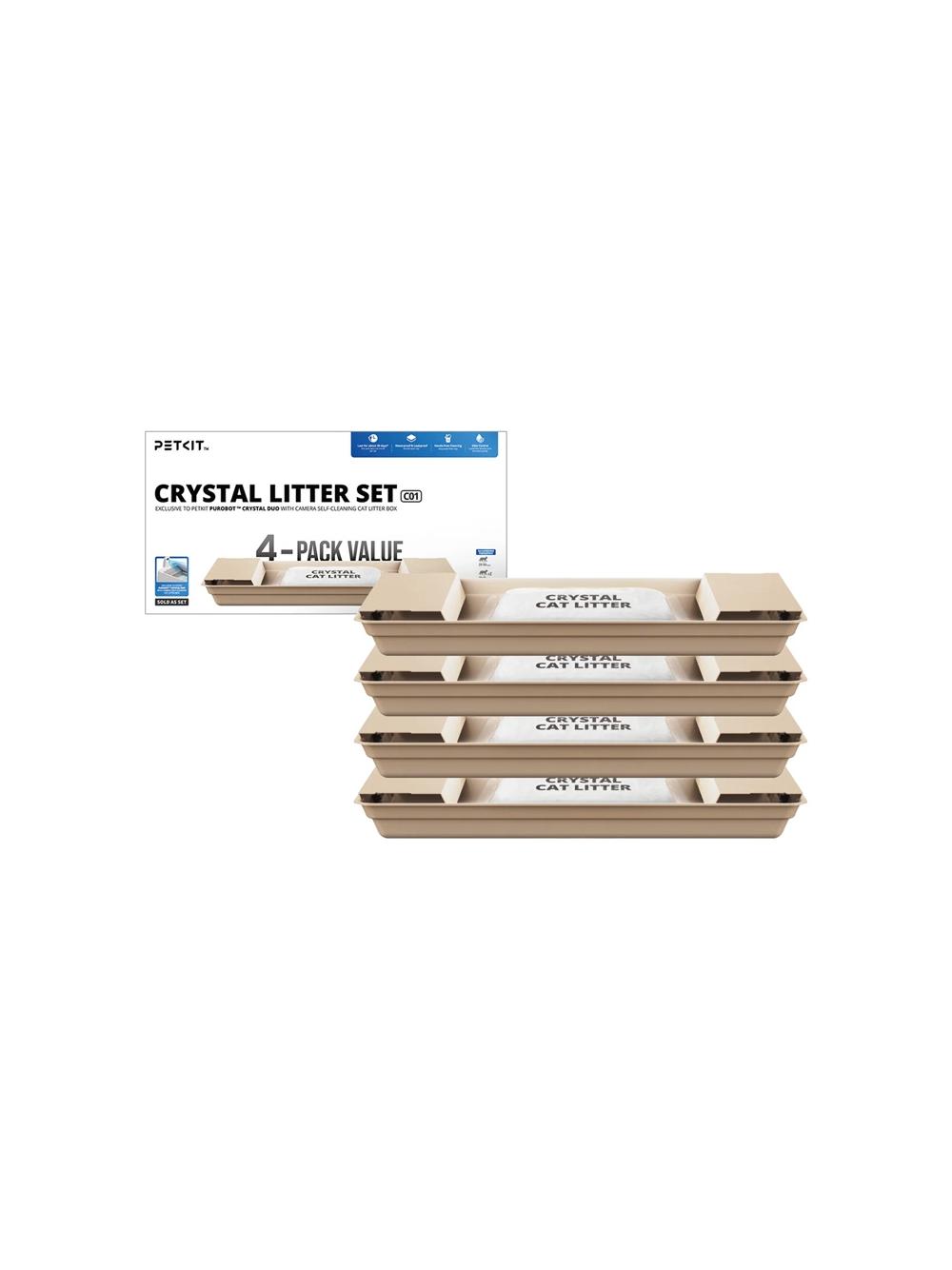 Żwirek do kuwety PETKIT Purobot Crystal Duo Crystal Litter Set C01