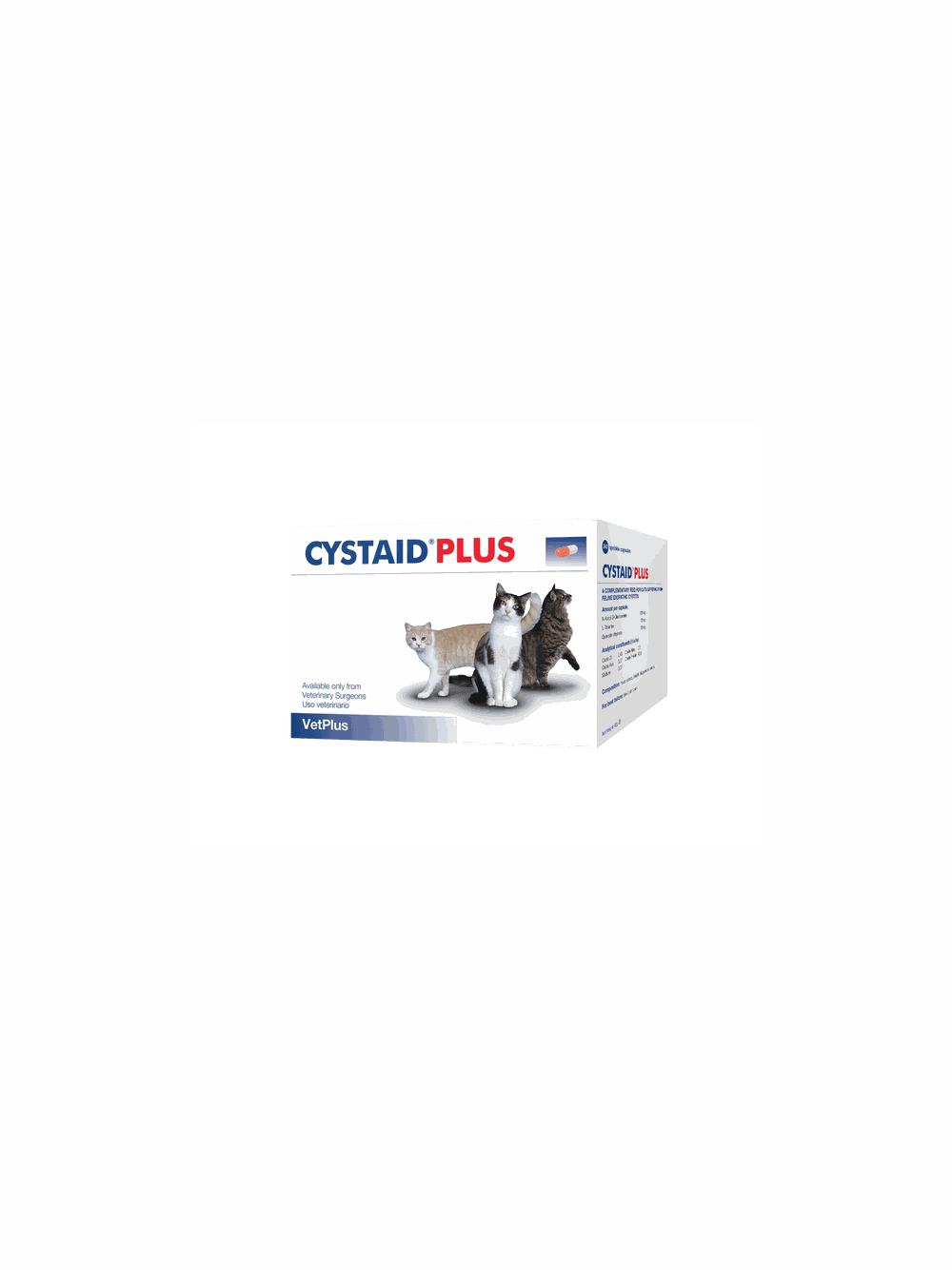 VetPlus CYSTAID KOT wsparcie układu moczowego 30 kapsułek