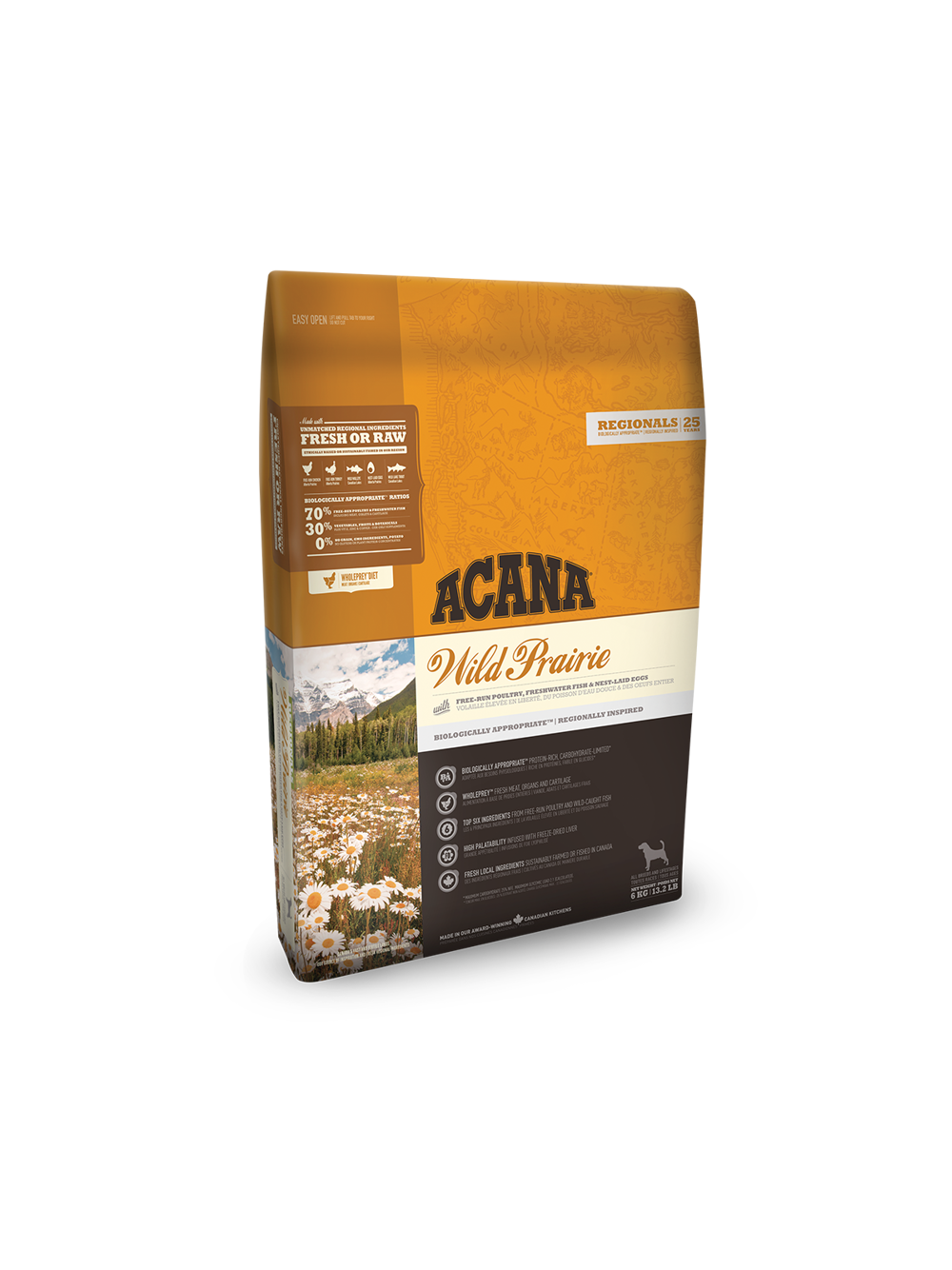 ACANA Wild Prairie Dog 6kg + niespodzianka dla psa GRATIS!