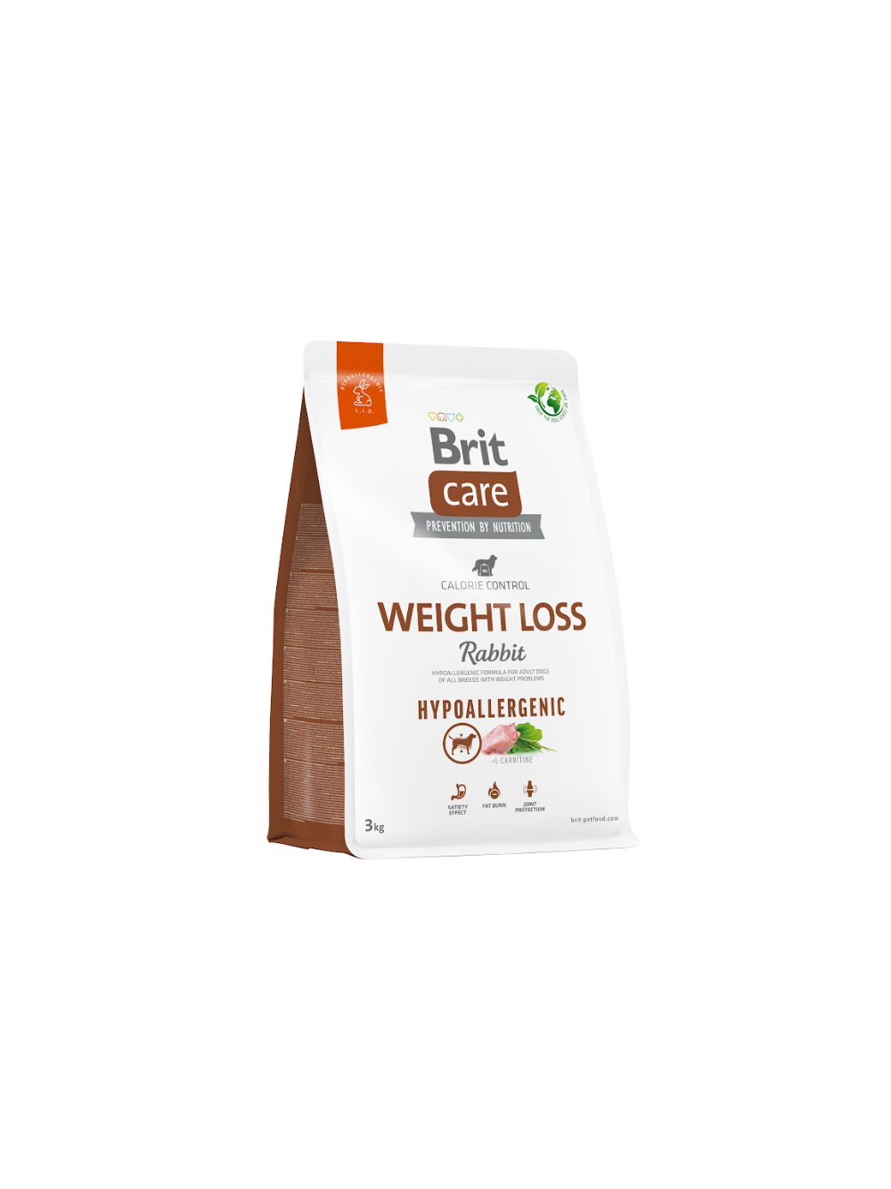 BRIT CARE Dog Hypoallergenic  Weight Loss Rabbit 3kg