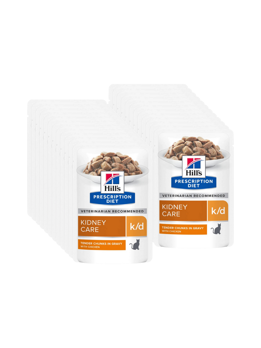 HILL'S PD Prescription Diet Feline k/d Kurczak 24x85g - saszetka