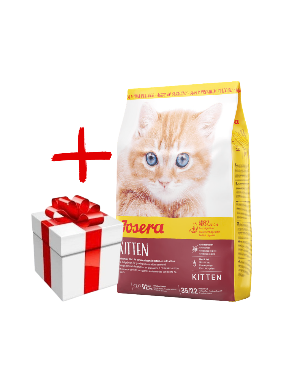 JOSERA Kitten 2kg + NIESPODZIANKA DLA KOTA GRATIS!