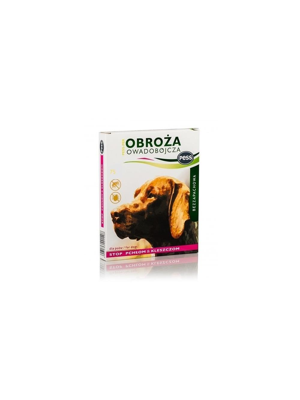 PESS Obroża owadobójcza bezzapachowa 75 cm dla psa