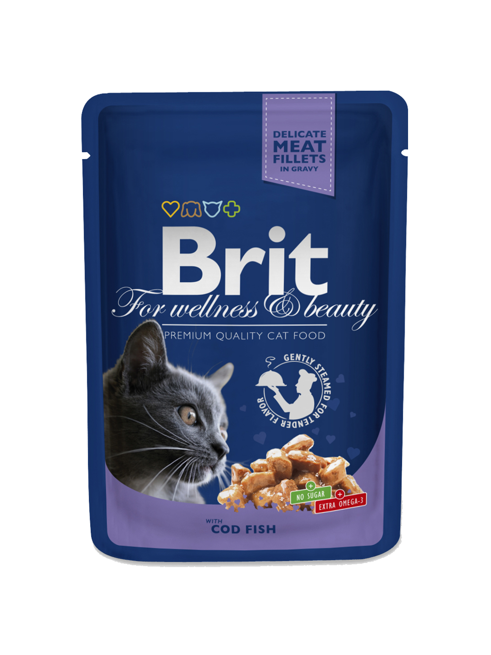 BRIT Cat Fish DORSZ 6x100g
