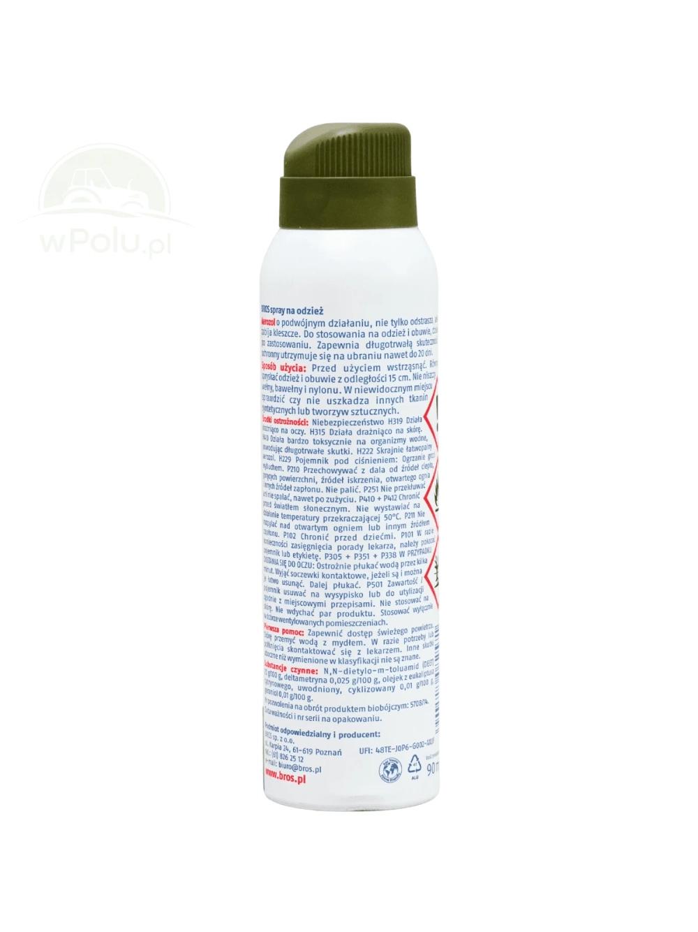 BROS - Spray na odzież 90ml