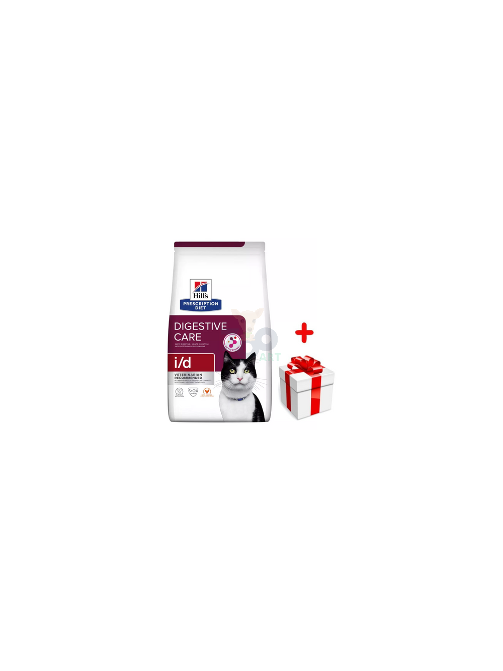 HILL'S PD Prescription Diet Feline i/d 400g + niespodzianka dla kota  GRATIS!