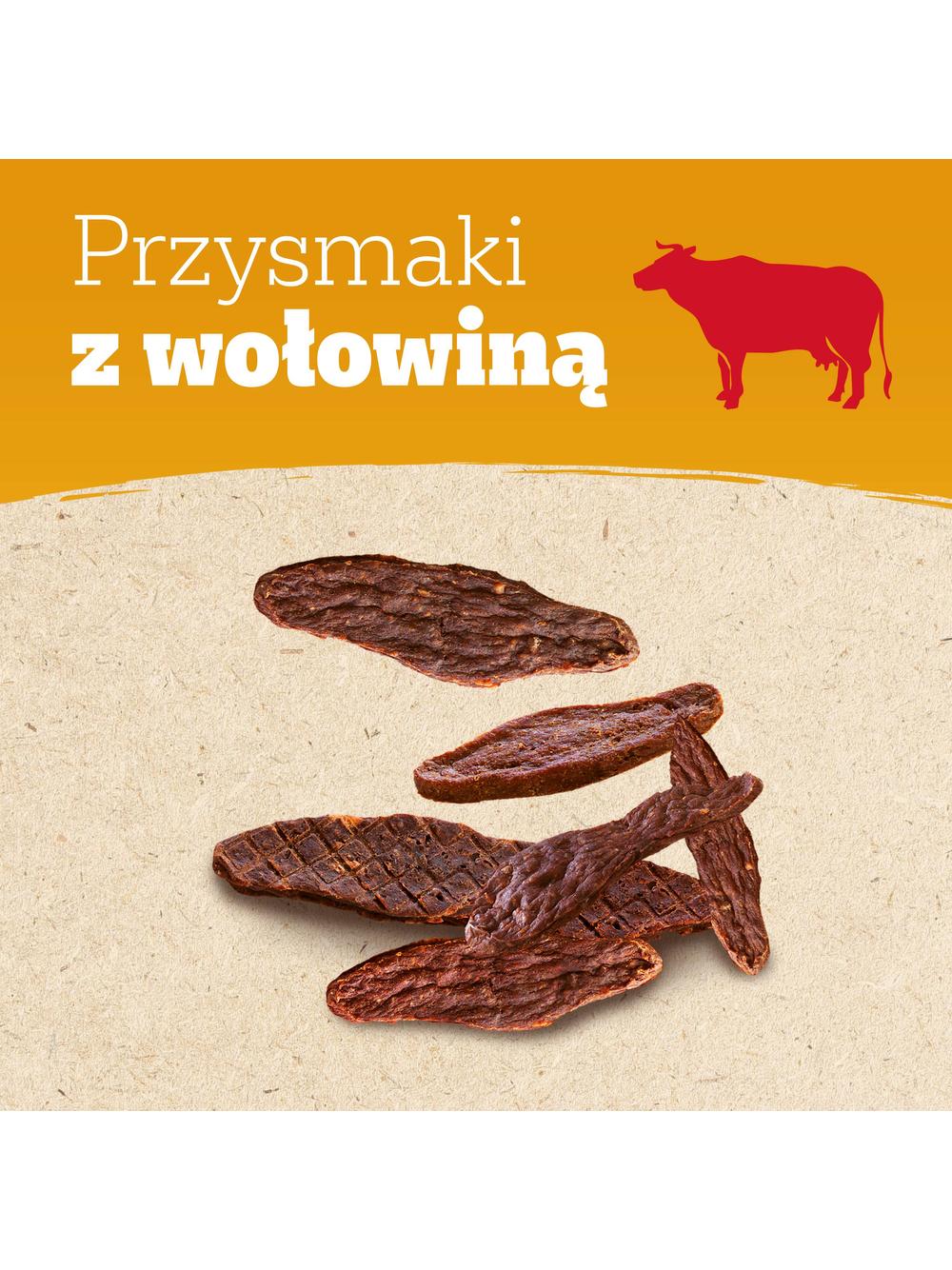 PEDIGREE Ranchos bezzbożowe przysmaki dla psa z wołowiną 7x70g