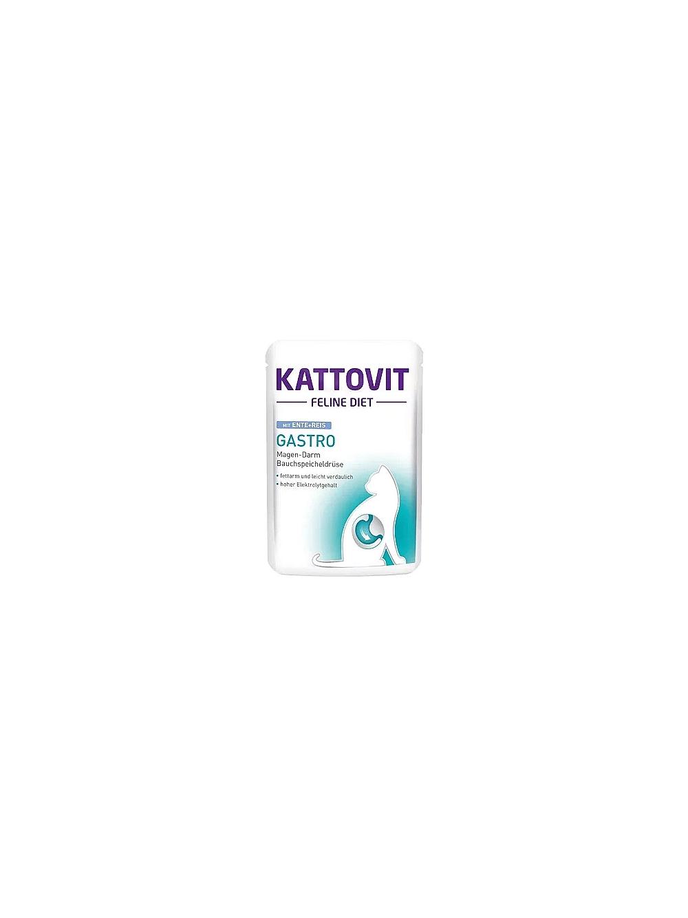 Kattovit Gastro kaczka 85g saszetka