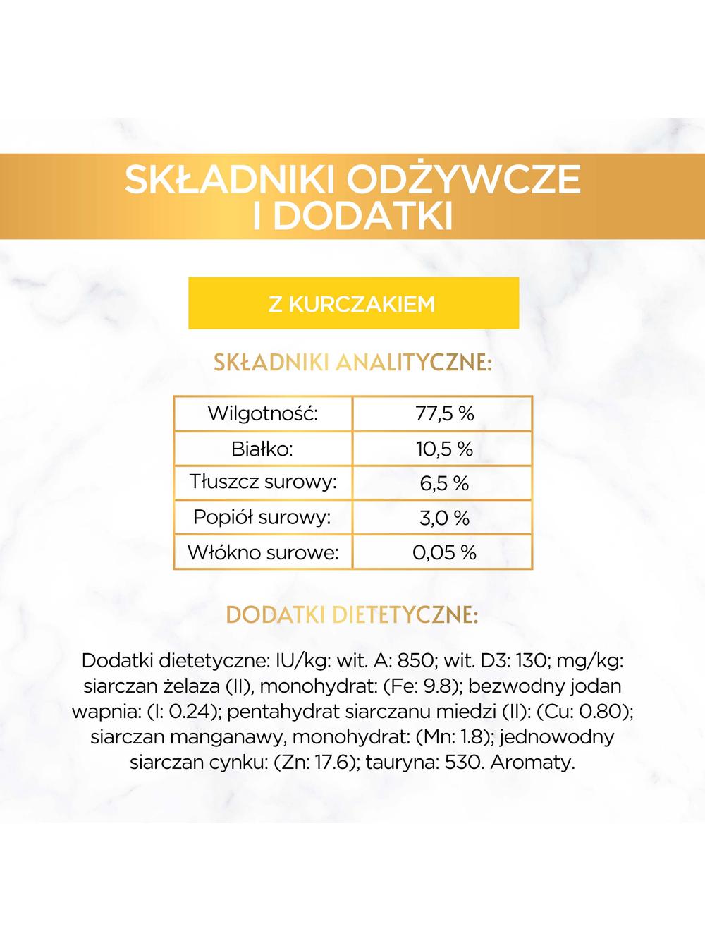 Purina Gourmet Gold mus z kurczakiem 48x85g