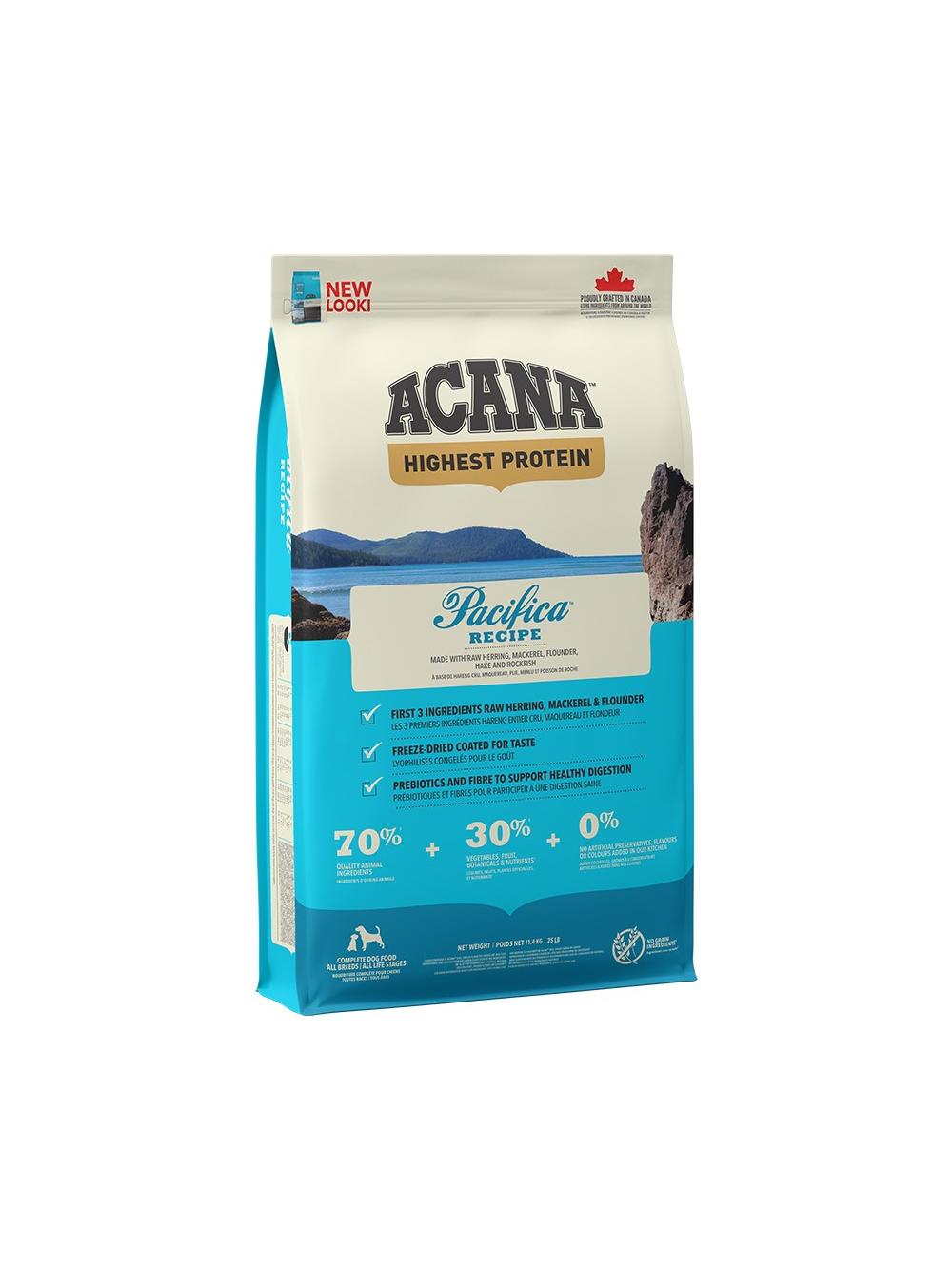 ACANA REGIONALS Pacifica Dog 11,4kg + niespodzianka dla psa GRATIS!