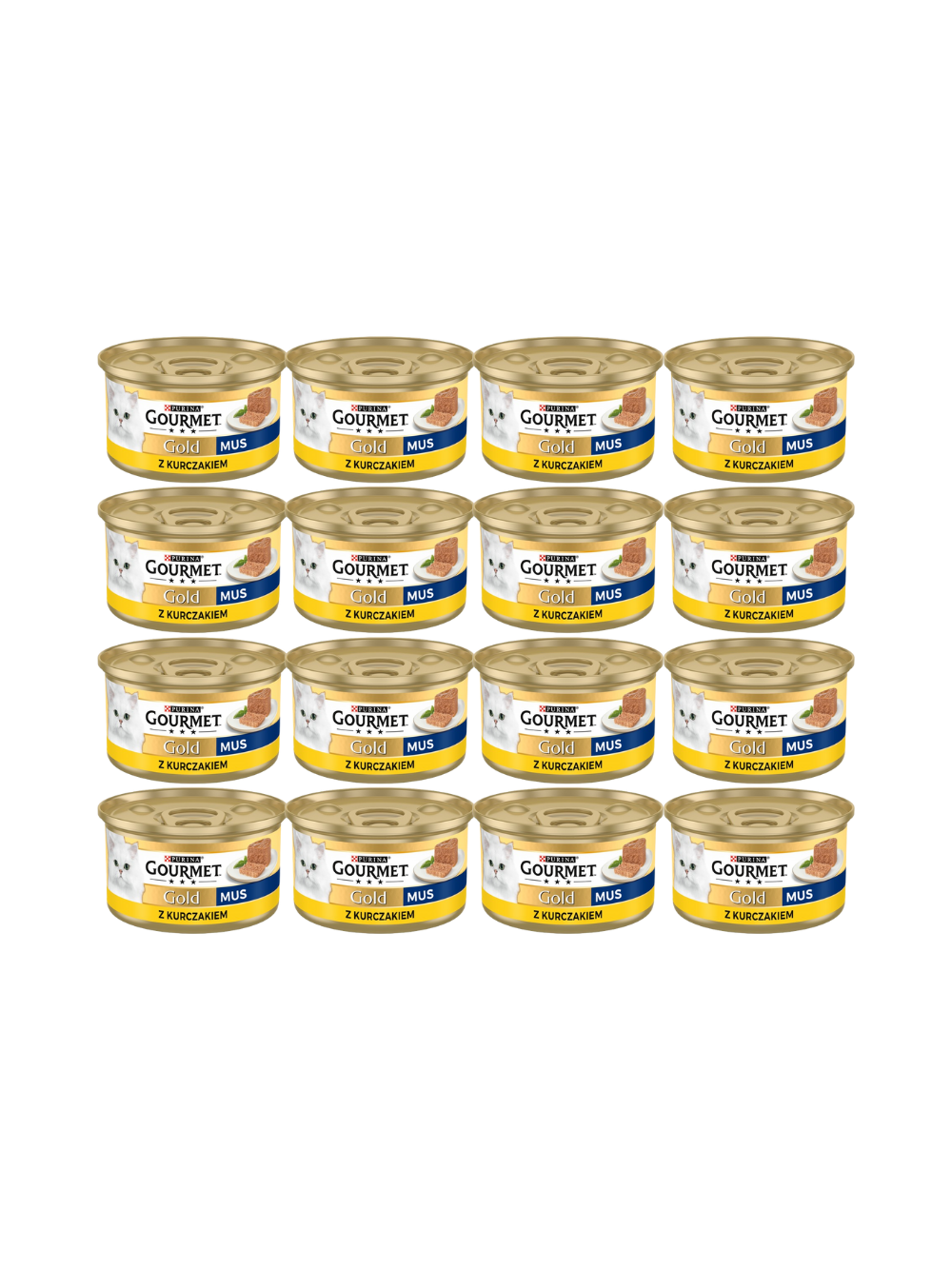 Purina Gourmet Gold mus z kurczakiem 48x85g