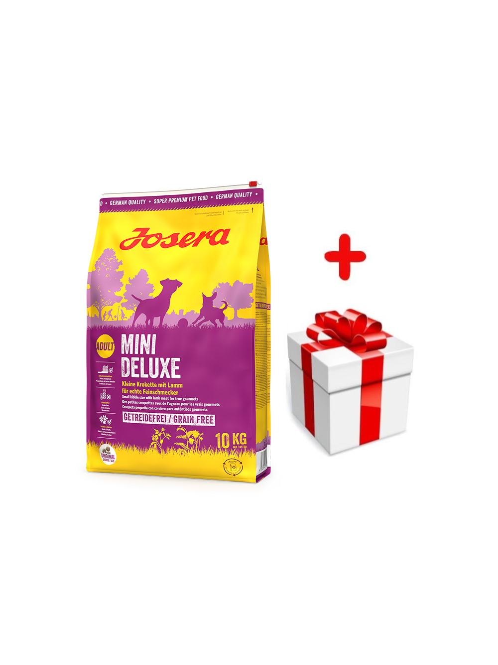 JOSERA Mini Deluxe 10kg + niespodzianka dla psa GRATIS!