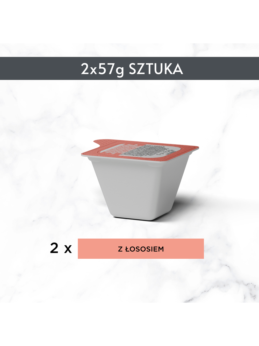 GOURMET Revelations Delikatne Kawałki w Galaretce z Łososiem 8x57g (4x2x57g)