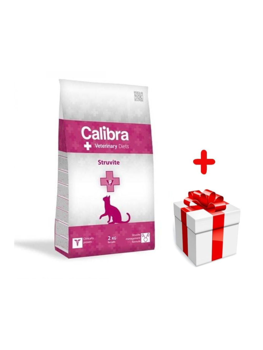 Calibra Veterinary Diets Cat Struvite 2kg + niespodzianka dla kota GRATIS!