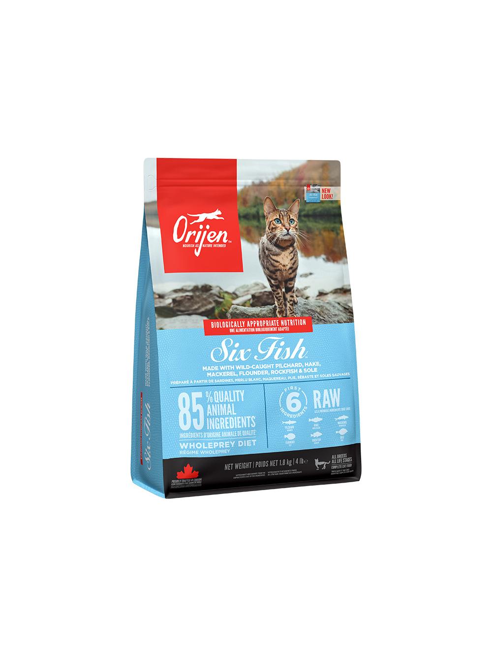 ORIJEN Six Fish Cat 1,8kg