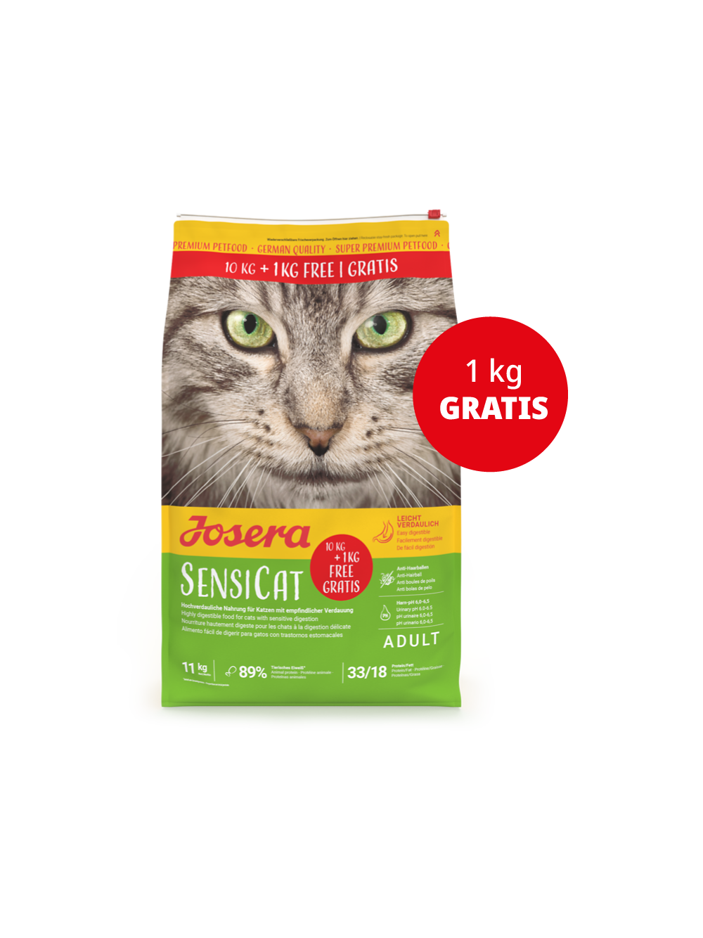 JOSERA SensiCat 10+1kg