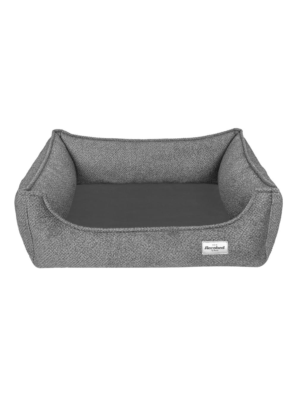 RECOBED Kanapa Bukla szary L 100x80cm