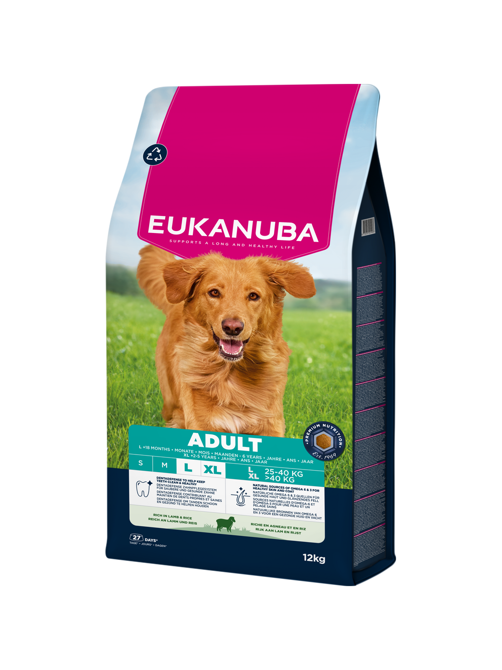 EUKANUBA Adult Large Breed Lamb&Rice 12kg