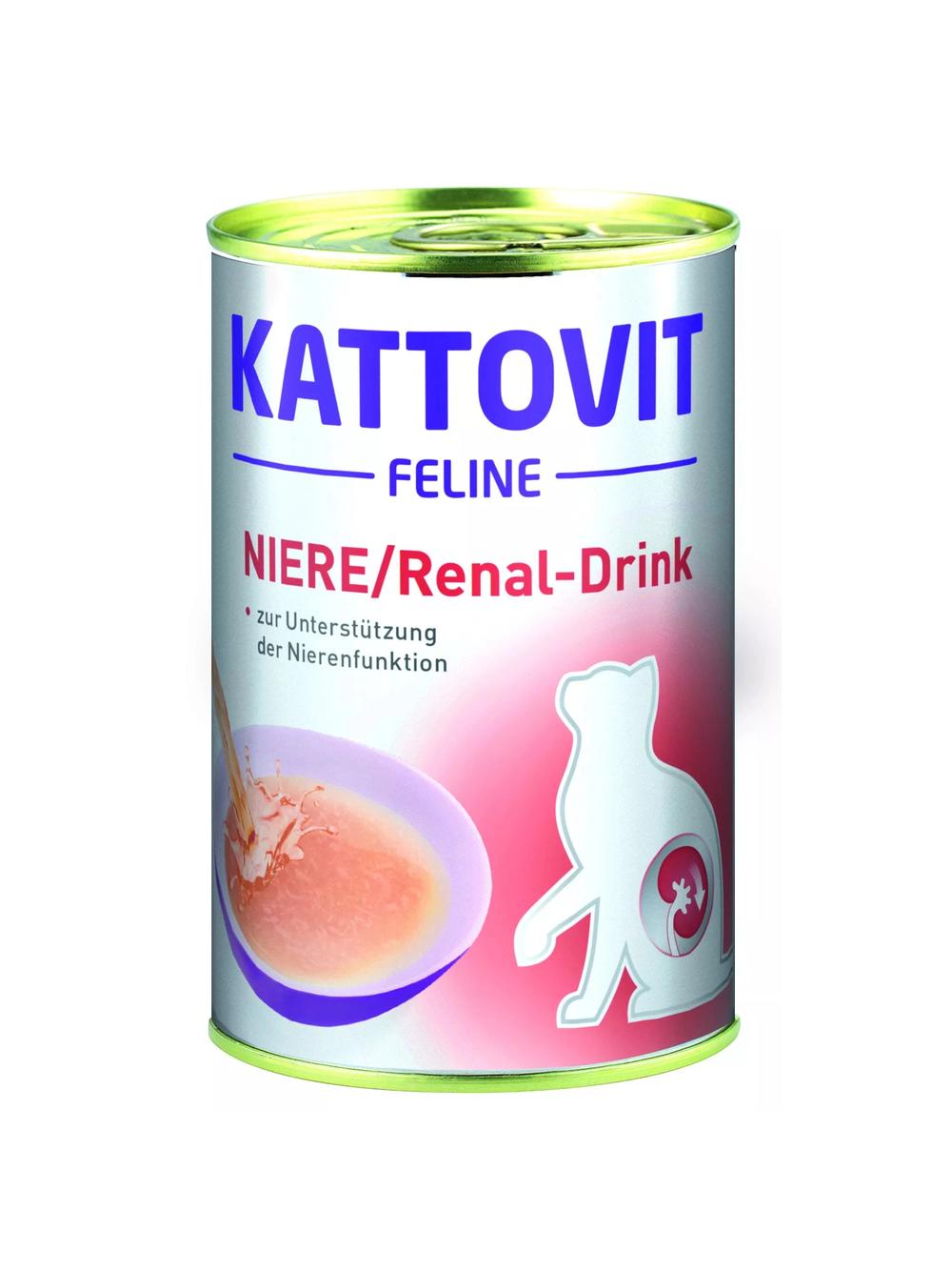 Kattovit Drink Niere/Renal kurczak 6x135ml puszka