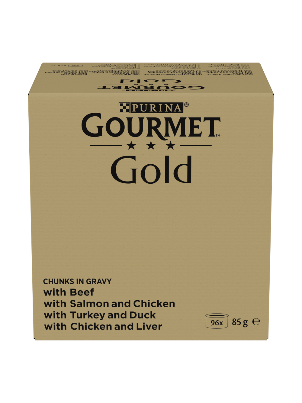 Purina Gourmet Gold Kawałki w sosie mix 96x85g