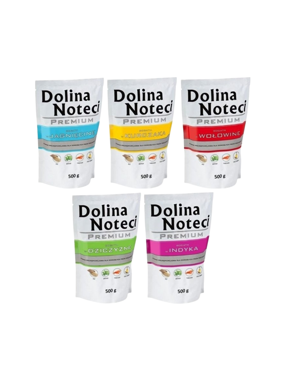 Dolina Noteci PREMIUM MIX Smaków 5 x 500g