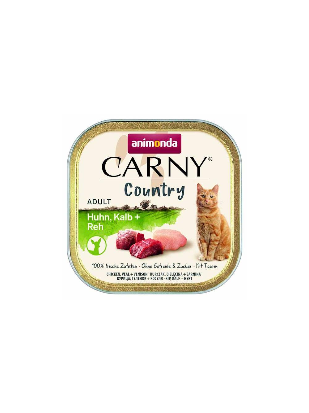 ANIMONDA Carny Country Adult Kurczak,Cielęcina i Sarna 100g