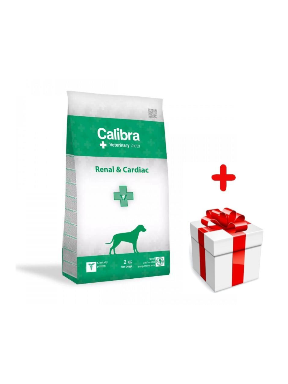 Calibra Veterinary Diets Dog Renal Cardiac 2kg + Niespodzianka dla psa GRATIS