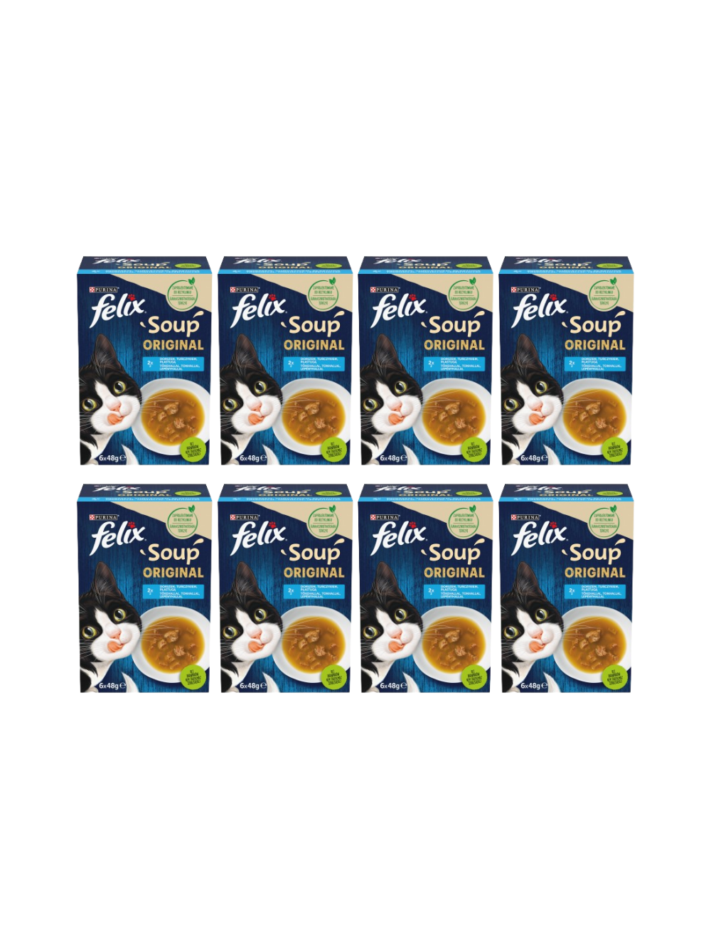 FELIX Soup Original Rybne smaki 8x(6x48g)