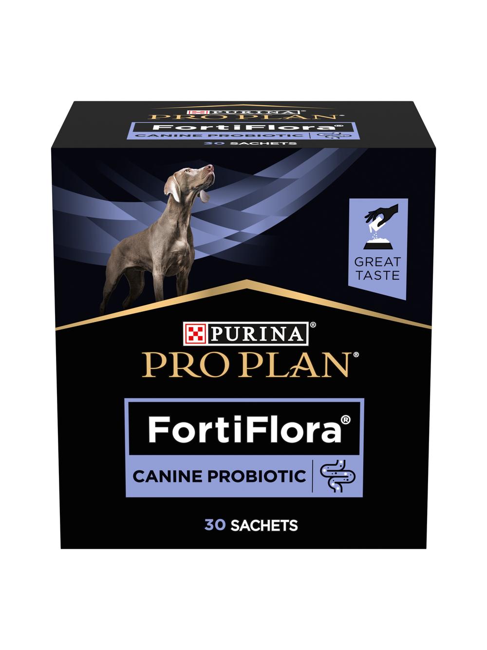 PRO PLAN Veterinary Diets  HA Hypoallergenic Karma sucha dla psa 11kg+ PRO PLAN FortiFlora Suplement probiotyczny dla psa 30 x 1 g