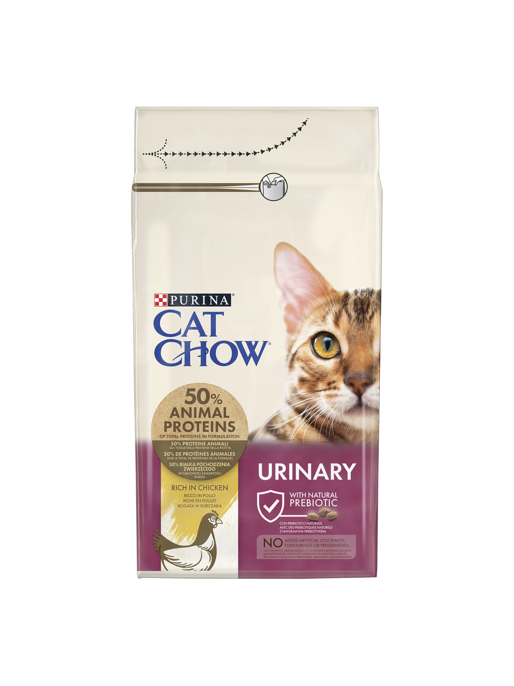 PURINA Cat Chow Urinary Karma bogata w kurczaka 1,5kg