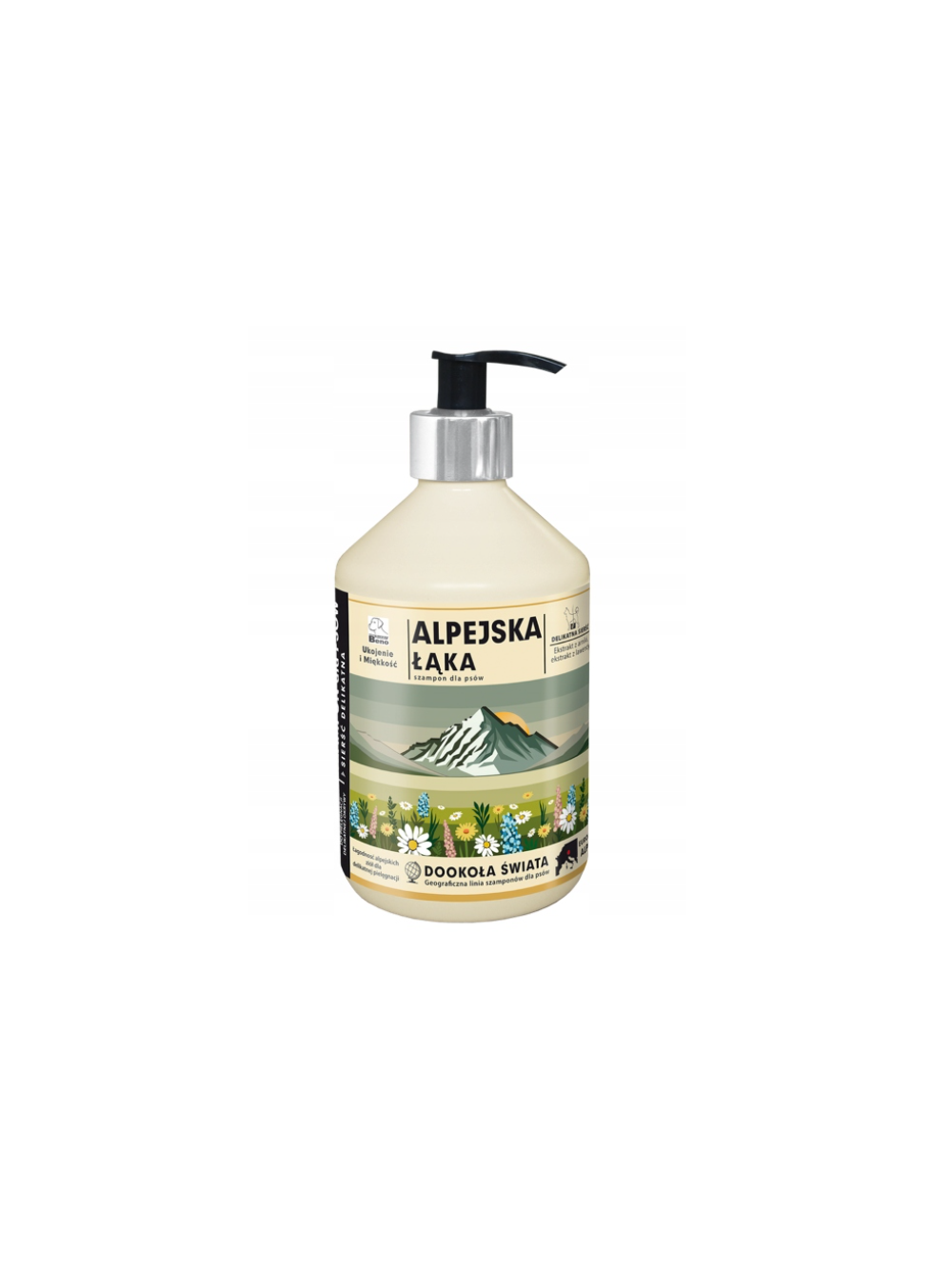 Szampon Super Beno Dookoła świata ALPEJSKA ŁĄKA DELIKATNA SIERŚC 400 ml