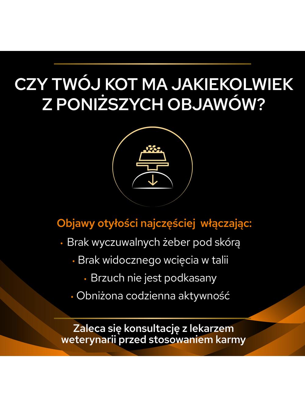 PRO PLAN Veterinary Diets OM St/Ox Obesity Management Karma sucha dla kota 5kg+ niespodzianka dla kota GRATIS!