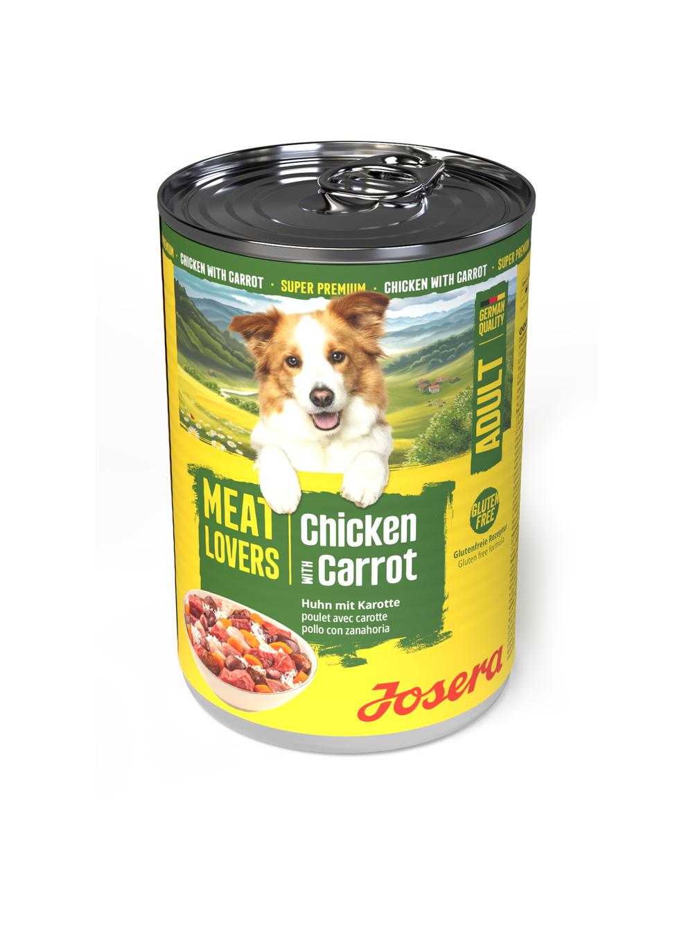 JOSERA Meatlovers Menu Kurczak z marchewką 400g