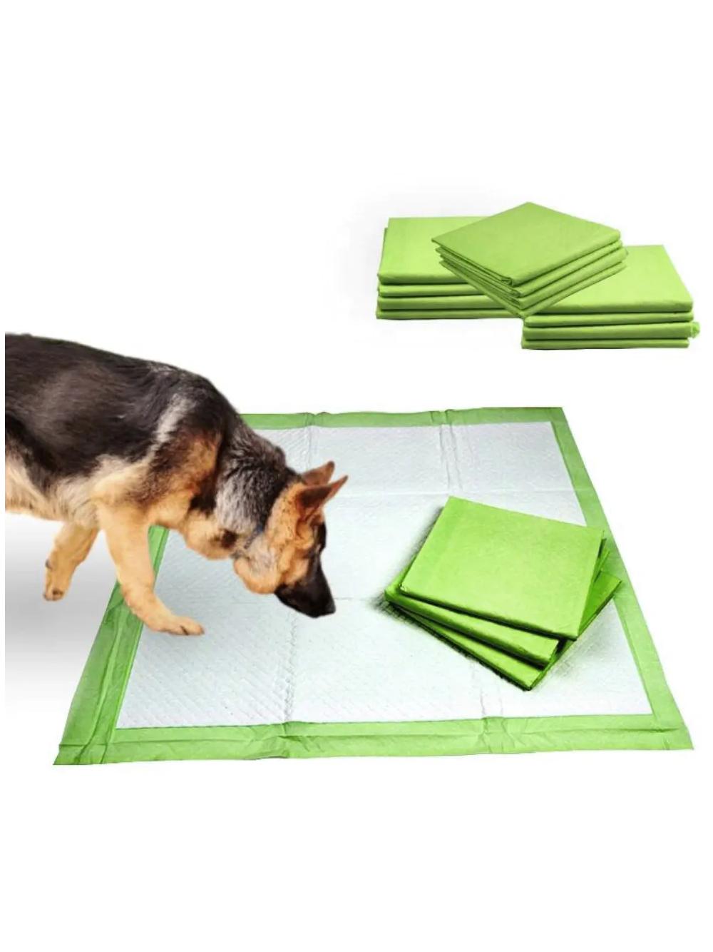 NUXIE® Podkłady higieniczne zielone L 50szt  45x60cm