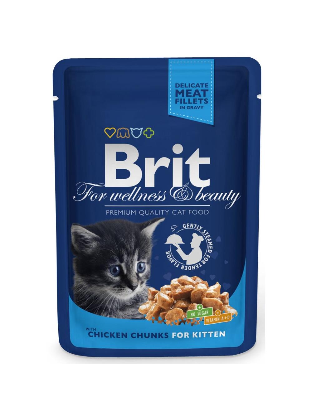 BRIT Cat Kitten Kurczak 100g