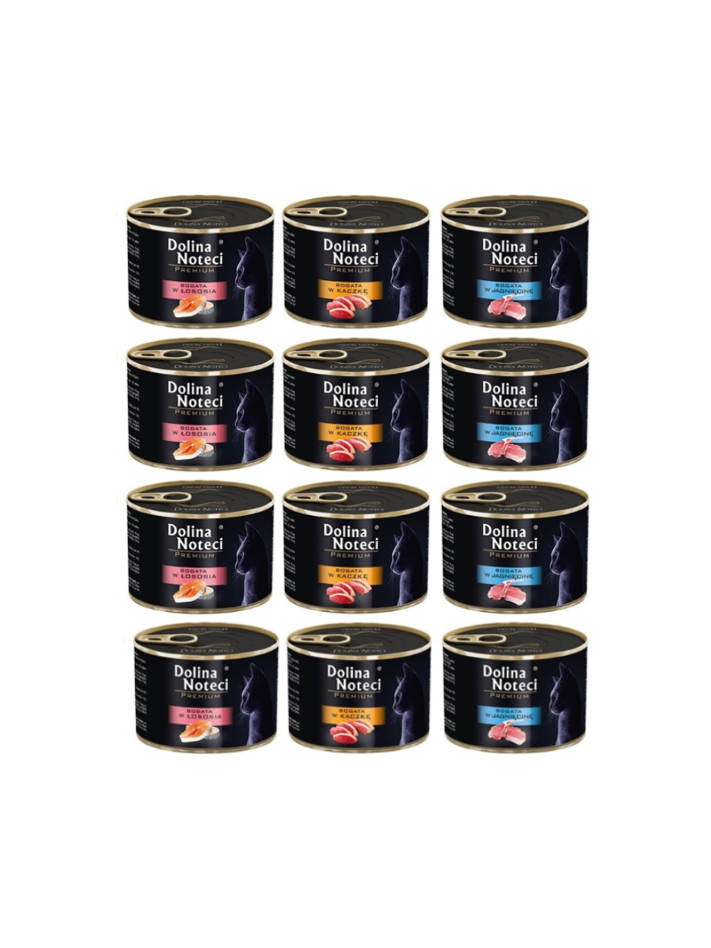 Dolina Noteci Premium dla kota Mix Smaków 12x185g