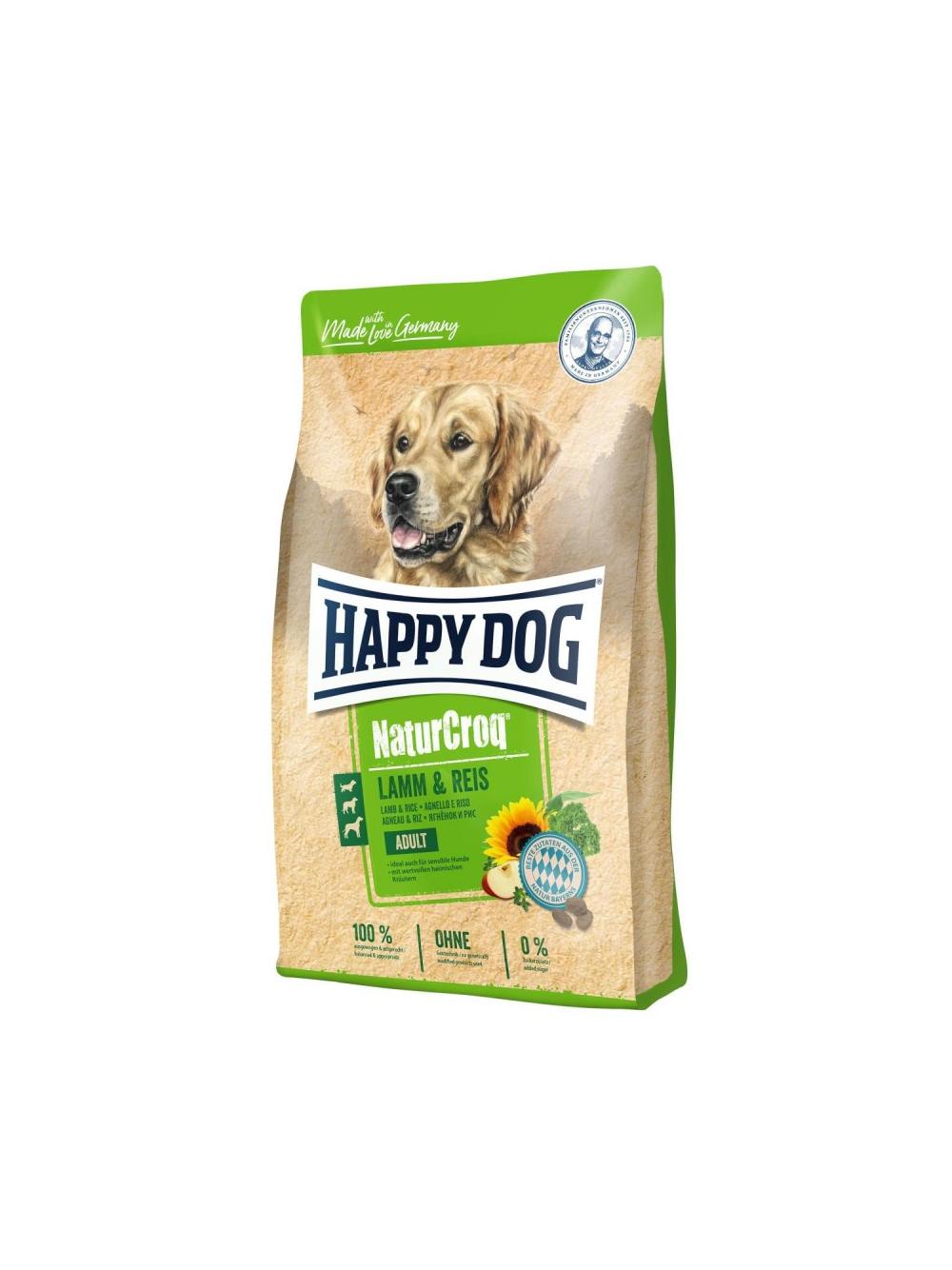 Happy Dog NaturCroq Jagnięcina i ryż 15kg