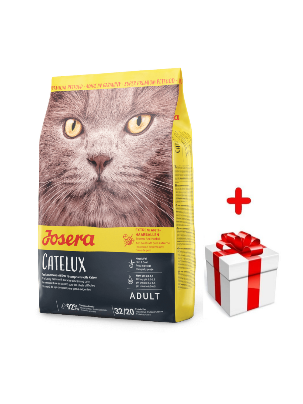 JOSERA Catelux 400g + niespodzianka dla kota GRATIS!