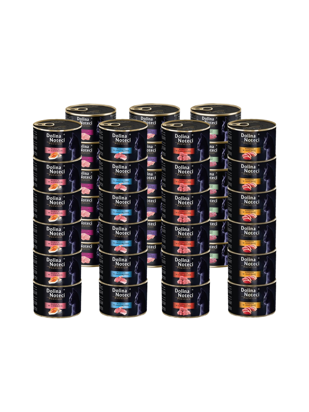Dolina Noteci Premium  dla kota MIX SMAKÓW 42x185g