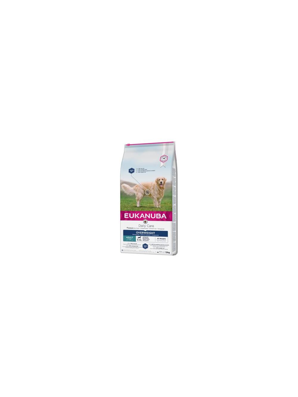 EUKANUBA Daily Care Overweight Adult Dog 12kg \ Opakowanie uszkodzone (9258) !!!