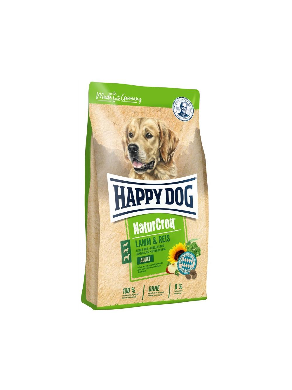 Happy Dog Naturcroq jagnięcina/ryż 4kg